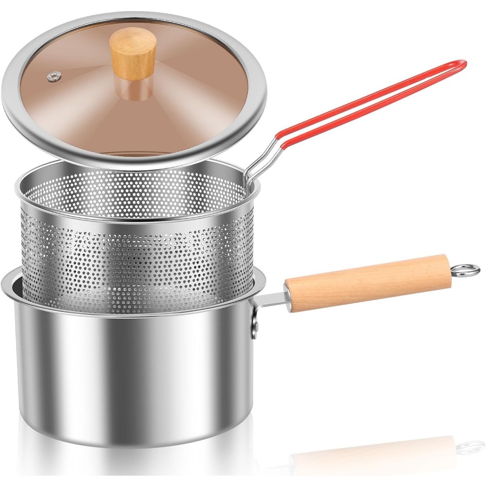 Commercial Kitchen Appliance - 2.5L stainless steel deep fryer with