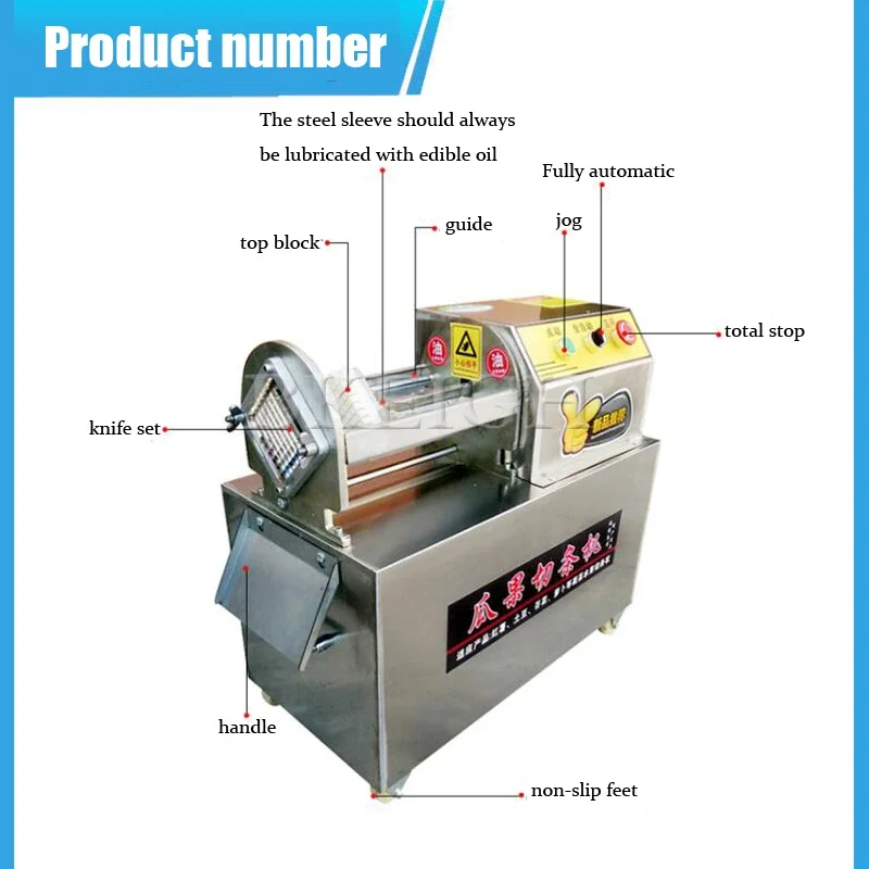 Electric Potato Cutting Machin - Commercial Kitchen Appliance 评论和价格