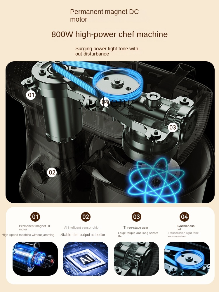 Stand Mixer Household Small Au - Dough Mixer Machine 评论和价格