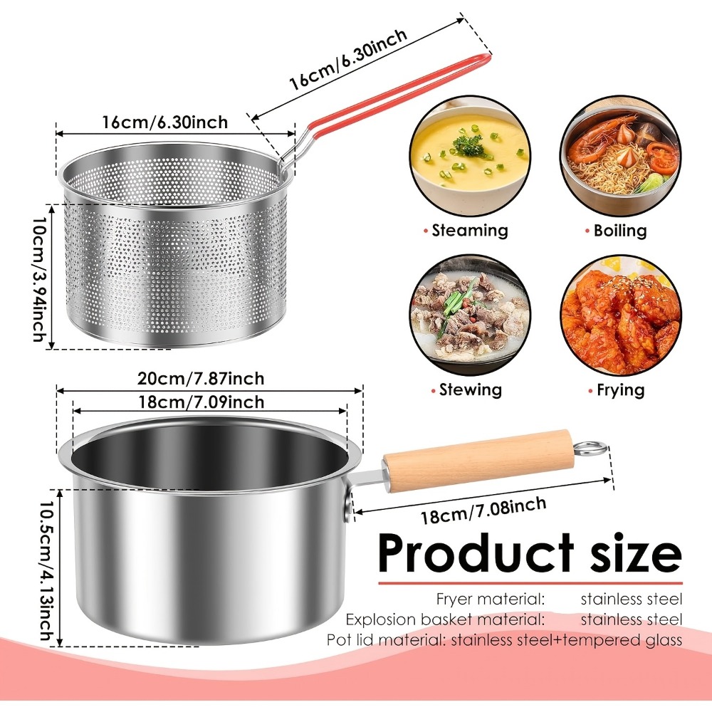2.5L stainless steel deep frye - Commercial Kitchen Appliance 评论和价格