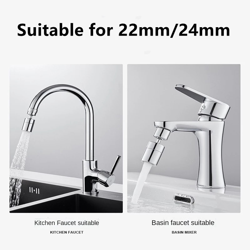 1-10PCS 720° Swivel Kitchen Fa - Commercial Kitchen Tap With Spray 评论和价格