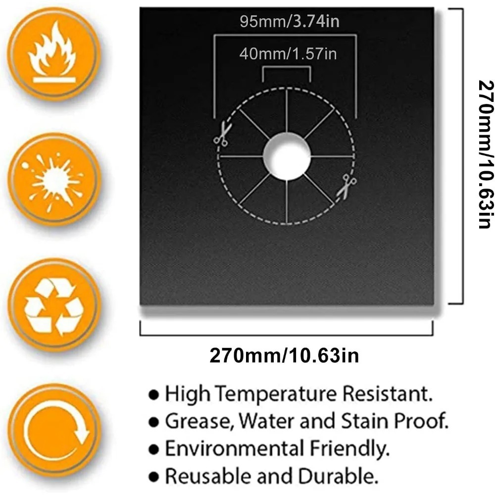 Kitchen Stove Cover Non-stick  - Commercial Kitchen Gas Line 评论和价格
