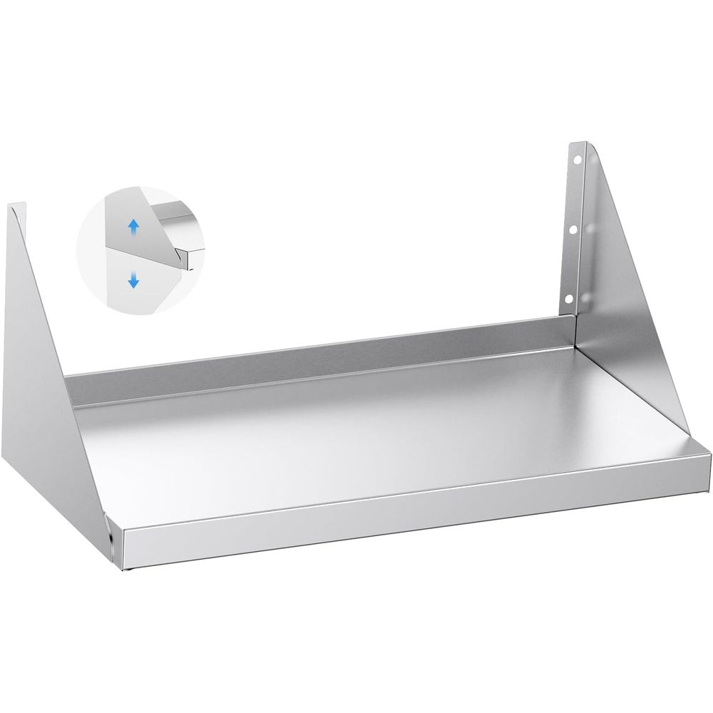 Stainless Steel Wall Shel 12 x - Wall Shelf Commercial Kitchen 评论和价格